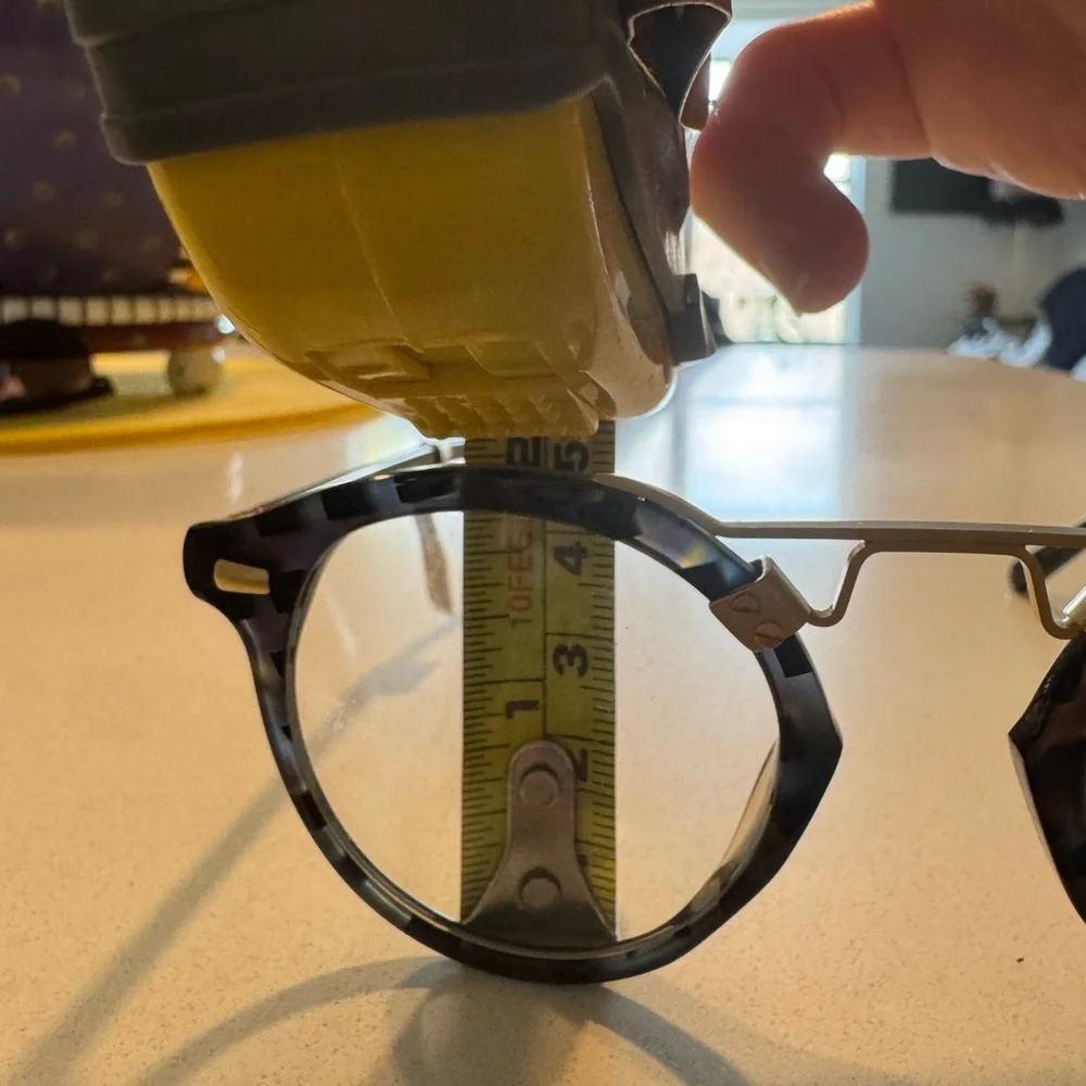 KREWE Black and Gold Glasses - Picture 4 of 6